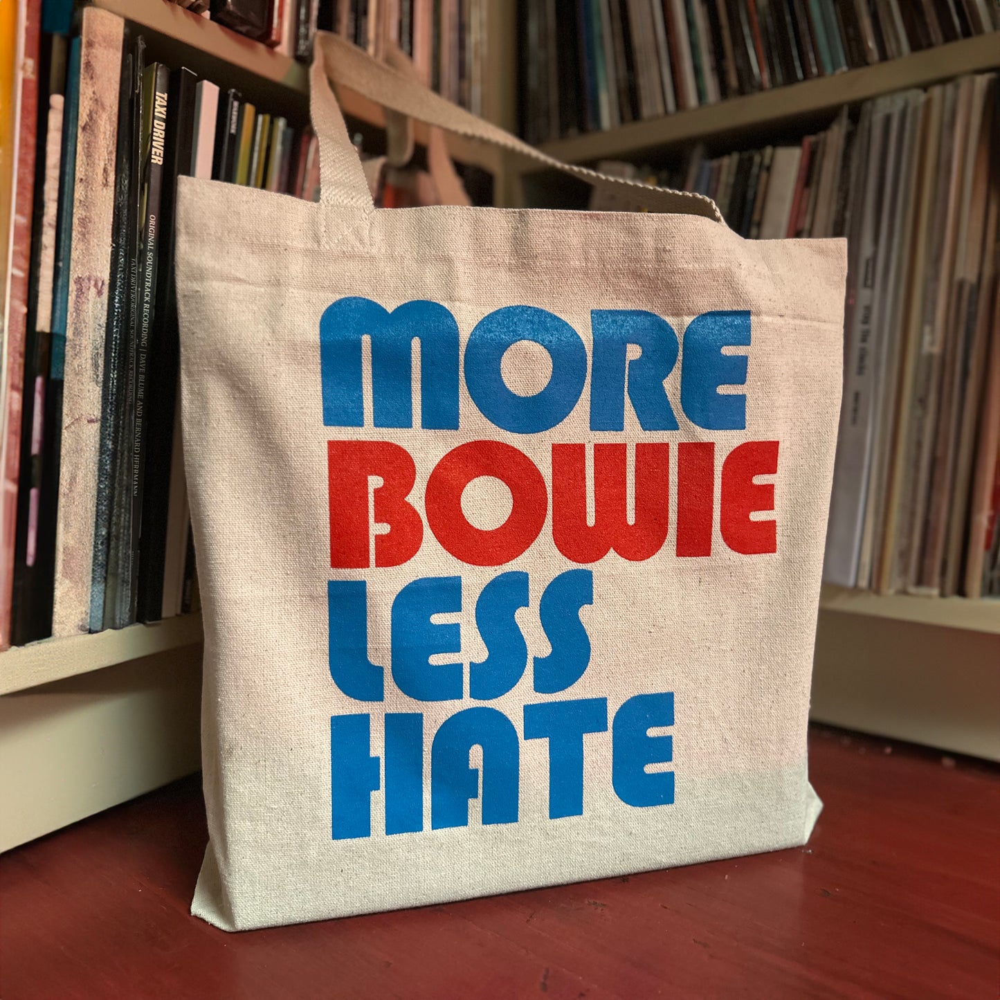 More Bowie Less Hate Tote